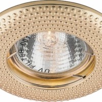 Светильник встраиваемый Feron DL6042 потолочный MR16 G5.3 золото