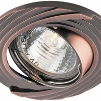 Светильник встраиваемый Feron DL6227 потолочный MR16 G5.3 античная медь поворотный