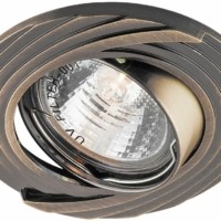 Светильник встраиваемый Feron DL6227 потолочный MR16 G5.3 античное золото поворотный