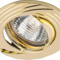 Светильник встраиваемый Feron DL6227 потолочный MR16 G5.3 золото поворотный
