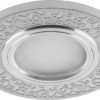 Светильник встраиваемый с белой LED подсветкой Feron CD951 потолочный MR16 G5.3 белый матовый