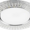 Светильник встраиваемый с белой LED подсветкой Feron CD4028 потолочный GX53 без лампы прозрачный