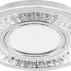 Светильник встраиваемый с LED подсветкой Feron CD958 потолочный MR16 G5.3 прозрачный хром