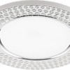 Светильник встраиваемый с белой LED подсветкой Feron CD4029 потолочный GX53 без лампы прозрачный хром
