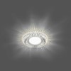 Светильник встраиваемый с белой LED подсветкой Feron CD904 потолочный MR16 G5.3 прозрачный