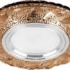 Светильник встраиваемый с белой LED подсветкой Feron CD907 потолочный MR16 G5.3 коричневый