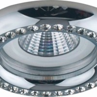 Светильник встраиваемый Feron DL113-C потолочный MR16 G5.3 хром