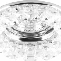 Светильник встраиваемый Feron CD2151 потолочный MR16 G5.3 прозрачный хром