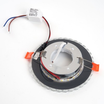 Светильник встраиваемый с белой LED подсветкой Feron CD4021 потолочный GX53 без лампы прозрачный — изображение 10
