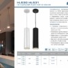 Светильник светодиодный Feron HL531 на подвесе 25W 2700K белый 100*300