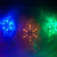 Светодиодная гирлянда Feron CL108 фигурная 220V разноцветная c питанием от сети