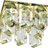 Светильник встраиваемый Feron 1570 потолочный JС G5.3 желтый