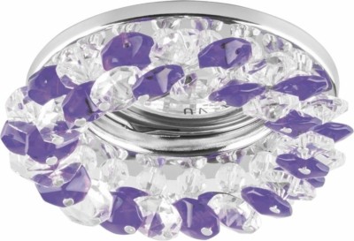 Светильник встраиваемый Feron CD4141 потолочный MR16 G5.3 сиреневый хром