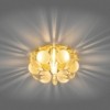 Светильник встраиваемый Feron CD2530 потолочный JСD9 G9 прозрачный-желтый