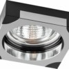 Светильник встраиваемый Feron DL192 потолочный MR16 G5.3 черный – хром