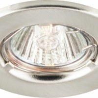 Светильник встраиваемый Feron DL7 потолочный MR11 G4.0 серебристый