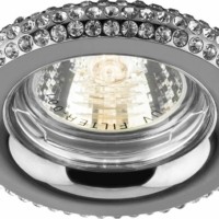 Светильник встраиваемый Feron DL205-C потолочный MR16 G5.3 хром