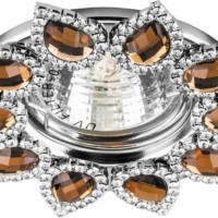 Светильник встраиваемый Feron CD88A потолочный MR16 G5.3 коричневый-хром