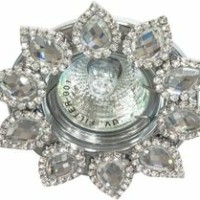 Светильник потолочный MR16 MAX50W 12V G5.3 прозрачный хром CD88A