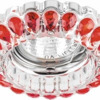 Светильник встраиваемый Feron CD99A потолочный MR16 G5.3 прозрачно-красный