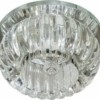 Светильник встраиваемый с белой LED подсветкой Feron C1010 потолочный JCD9 G9 прозрачный