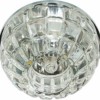 Светильник встраиваемый с белой LED подсветкой Feron JD87 потолочный JCD9 G9 прозрачный