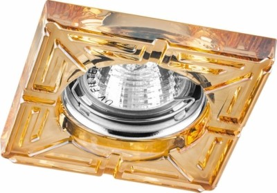 Светильник встраиваемый Feron 8070-2 потолочный MR16 G5.3 коричневый