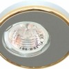 Светильник встраиваемый Feron DL1A потолочный MR16 G5.3 алюминий-золото