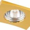 Светильник встраиваемый Feron DL5A потолочный MR16 G5.3 золото