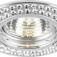 Светильник встраиваемый Feron DL101-C потолочный MR16 G5.3 хром