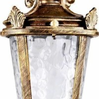 Светильник садово-парковый Feron PL4005 круглый на цепочке 60Вт 230В E27 черное золото