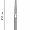 Светильник садово-парковый Feron PL4008 столб круглый 2x60Вт 230В E27 черный