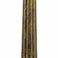 Светильник садово-парковый Feron PL4016 столб четырехгранный 60Вт E27 230В черное золото