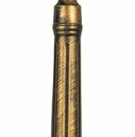 Светильник садово-парковый Feron PL4026 столб четырехгранный 60Вт E27 230В черное золото