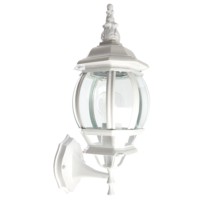 Светильник садово-парковый Feron 8101/PL8101 восьмигранный на стену вверх 100Вт E27 230В белый