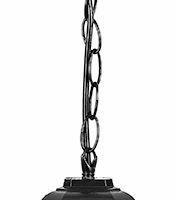 Светильник садово-парковый Feron 8105/PL8105 восьмигранный на цепочке 100Вт E27 230В черный