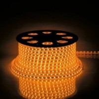 Лента светодиодная Feron LS707, 60SMD(5050)/м 14.4Вт/м 50м IP65 220V желтый