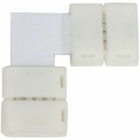 Комплект L коннекторов с соединителем для светодиодной ленты RGB (5050/10мм), LD186