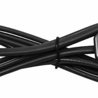 Шнур сетевой с выключателем, 230V 1,9м черный, KF-HK-1