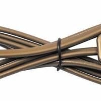 Шнур сетевой с выключателем, 230V 1,9м золото, KF-HK-1