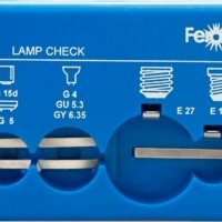 Детектор для проверки ламп, 6F22/9V, синий, LC10