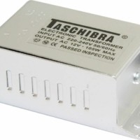 Трансформатор электронный понижающий (TASCHIBRA), 230V/12V 105W, TRA25