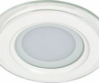 Светильник встраиваемый со светодиодами AL2110 12W 960Lm 6400K белый