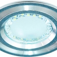 Светильник светодиодный Feron DL4747 встраиваемый 3.5W 4000K серебристый