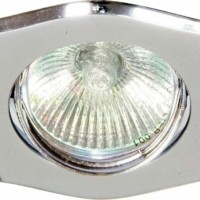 Светильник встраиваемый Feron A246 потолочный MR16 G5.3 серый-хром