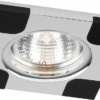 Светильник потолочный MR16 G5.3 черный и хром DL191
