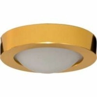 Светильник потолочный MR16 G5.3 с матовым стеклом золото DL204