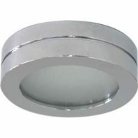 Светильник потолочный MR16 G5.3 с матовым стеклом хром DL208S