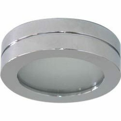 Светильник потолочный MR16 G5.3 с матовым стеклом хром DL208S