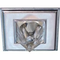 Светильник потолочный MR11 G4.0 жемчужный хром-хром DLT046